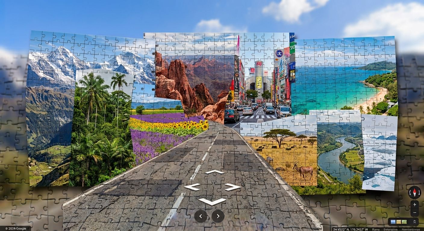 Google street view, онлайн-путешествия, панорамы городов