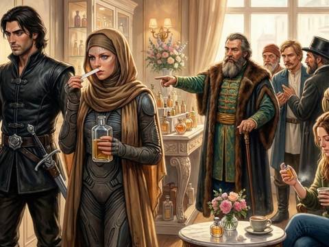 Бензин, шуба и трава: чем пахнут герои книг